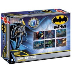 Alexander Dětské obrázkové kostky Batman 12 kostek