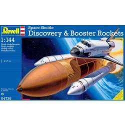 Revell vesmír 04736 Space Shuttle Discovery Booster Rockets 1:144