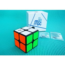 Rubikova kostka 2x2x2 YJ MGC Magnetic černá