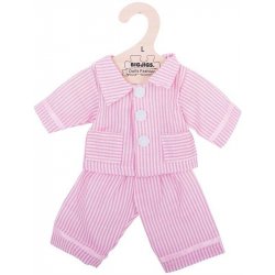 Bigjigs Toys růžové pyžamo pro panenku 35 cm