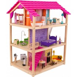 KidKraft Velký dřevěný domeček pro panenky