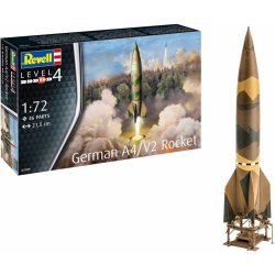 Model Kit Revell raketa V2 Vergeltungswaffe 2 A4 Plastic 03309 1:72