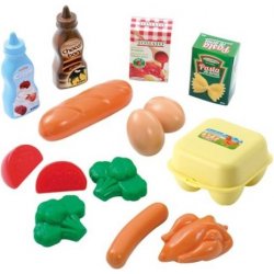 Ecoiffier Plastové hračky potraviny