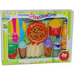 Alltoys Krájecí set jídlo pizza 20 ks