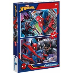 Clementoni Spiderman 07137 2x60 dílků