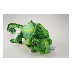 Chameleon zelená 50 cm