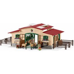 Schleich Farm Life Horse stable with accessories