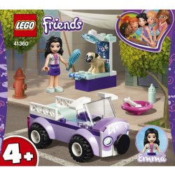 Lego Friends 41360 Emma a mobilní veterinární klinika