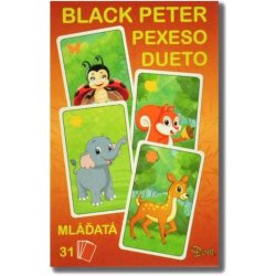 Černý Petr, Pexeso, Dueto 3v1: Mláďata