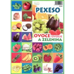 Abeceda Pexeso: Ovoce a zelenina