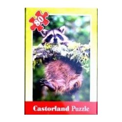 Castorland MINI zvířátka 80 dílků