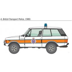Model Kit auto 3661 Police Range Rover 1:24